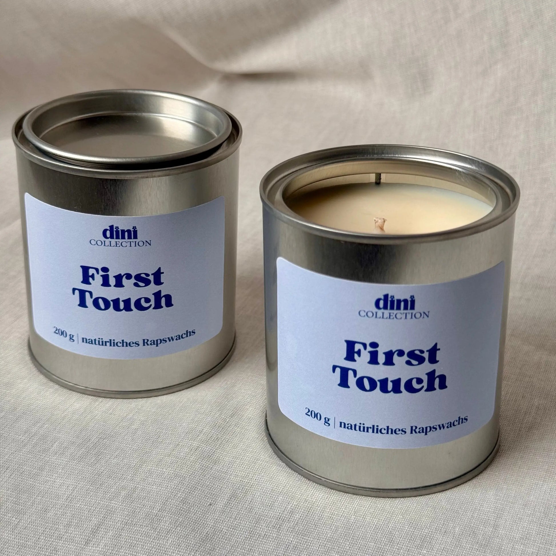 DINI Collection Duftkerze mit frischem Bergamotte und Patchouli Duft
